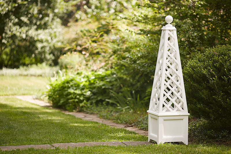 Planter with Topiary